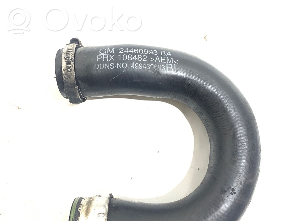 Opel Combo C Turbo air intake inlet pipe/hose 