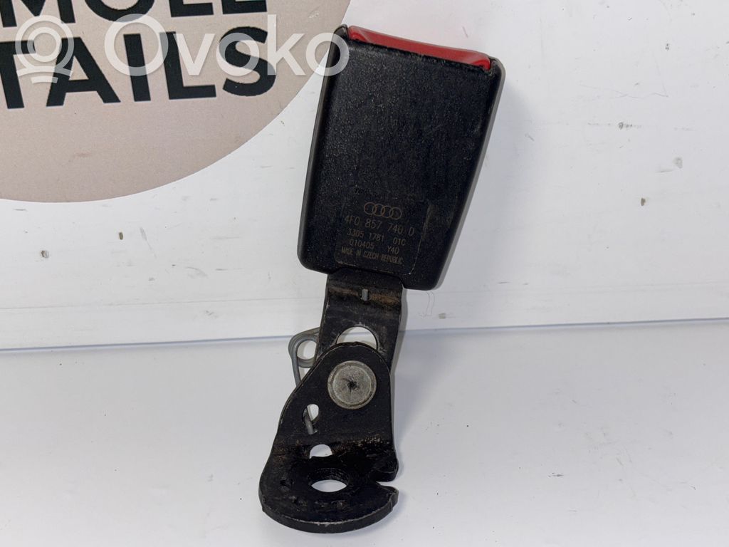 Audi A6 S6 C6 4F Rear seatbelt buckle 