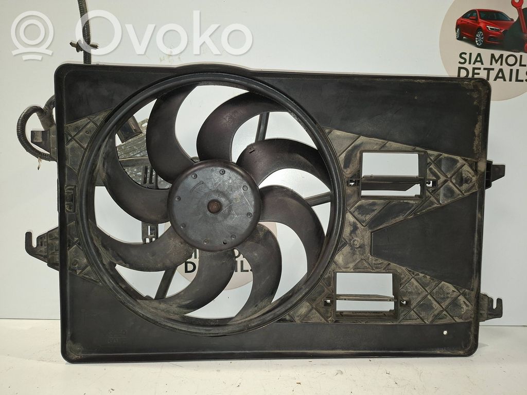 Ford Mondeo Mk III Elektrinis radiatorių ventiliatorius 