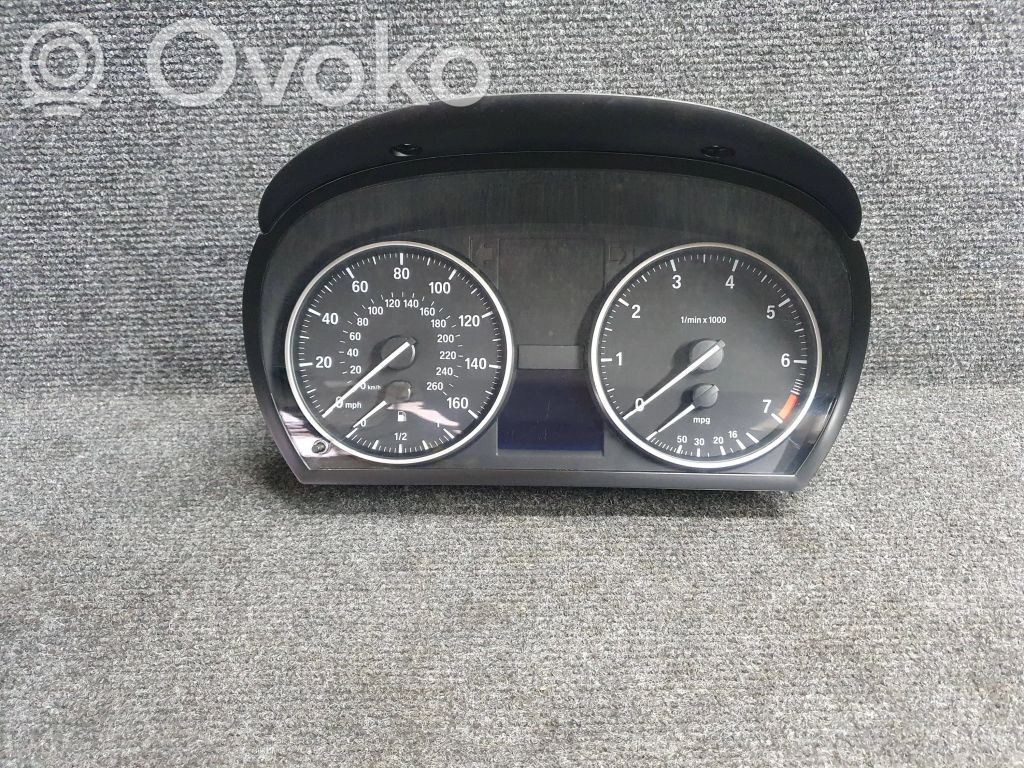 BMW 3 E90 E91 Tachimetro (quadro strumenti) 