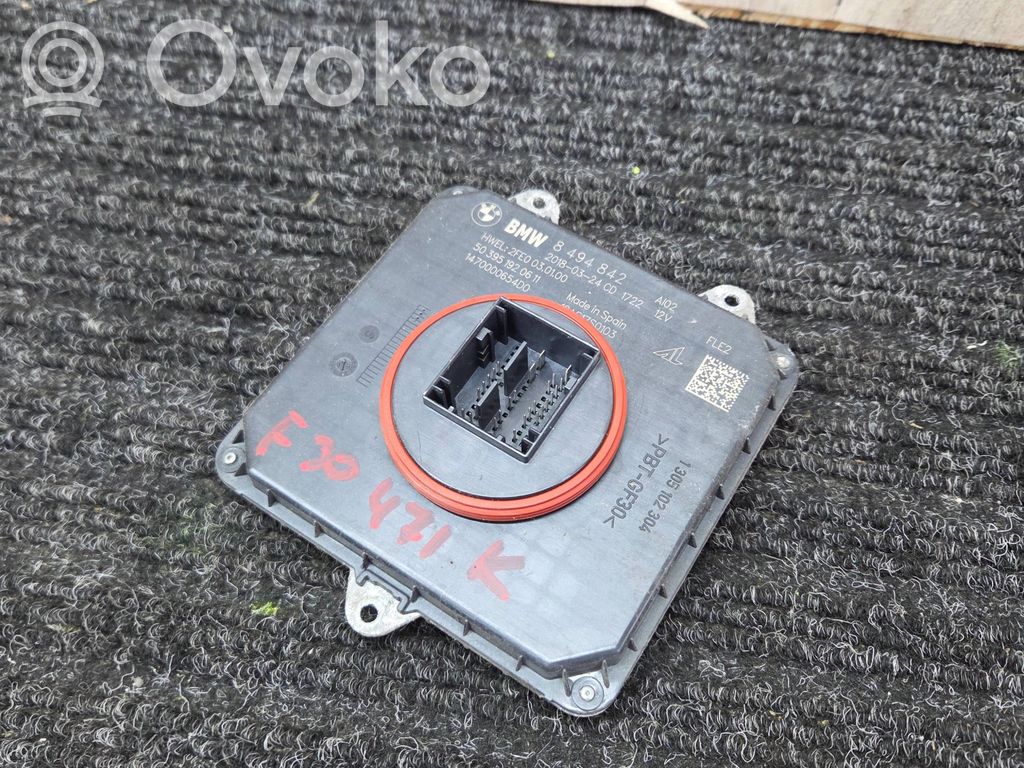 BMW 3 F30 F35 F31 Module de contrôle de ballast LED 