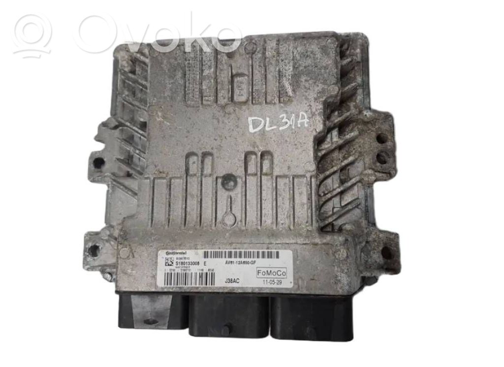 Engine control unit/module   AV6112A650GF,S180133008E,SID807EV0