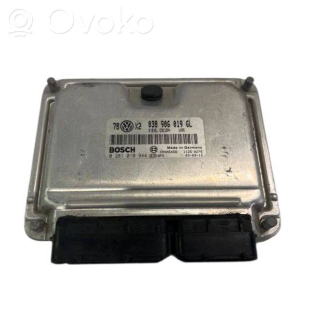 Engine control unit/module   038906019GL,28SA5458,0281010944