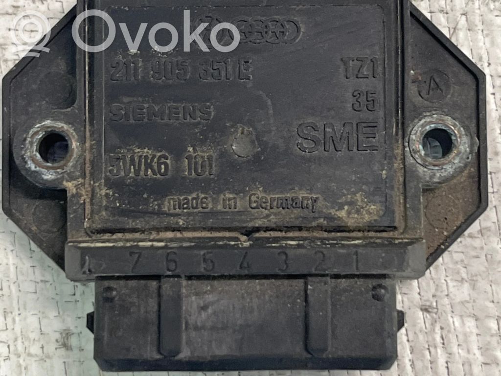 Volkswagen PASSAT B3 Ignition amplifier control unit 