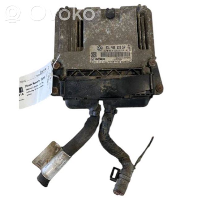 Skoda Superb B6 (3T) Engine control unit/module 