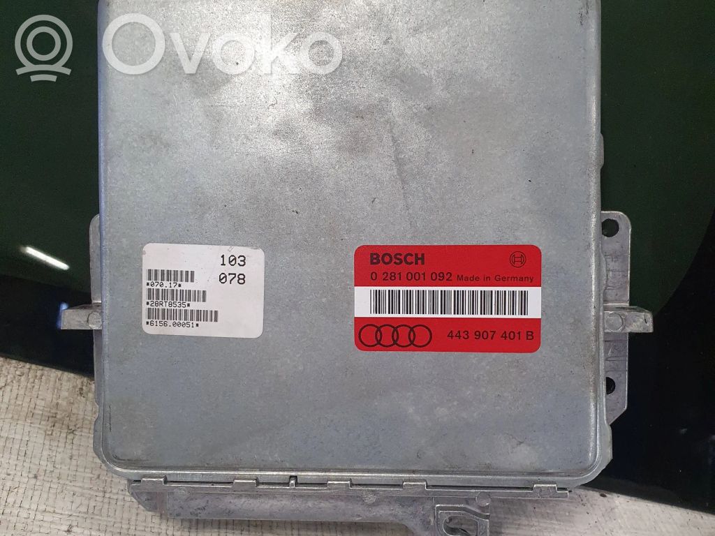 Audi 100 200 5000 C3 Engine control unit/module 