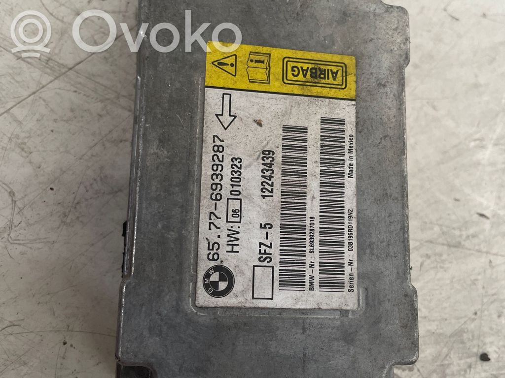Airbag control unit/module   6939287,12243439,03B196RD119N2