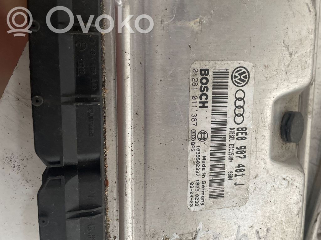 Audi A4 S4 B6 8E 8H Engine control unit/module 