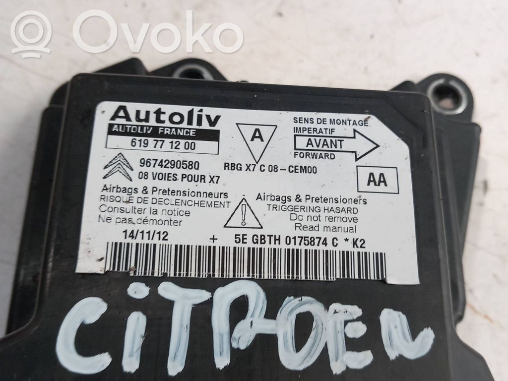 Citroen C5 Airbag control unit/module 