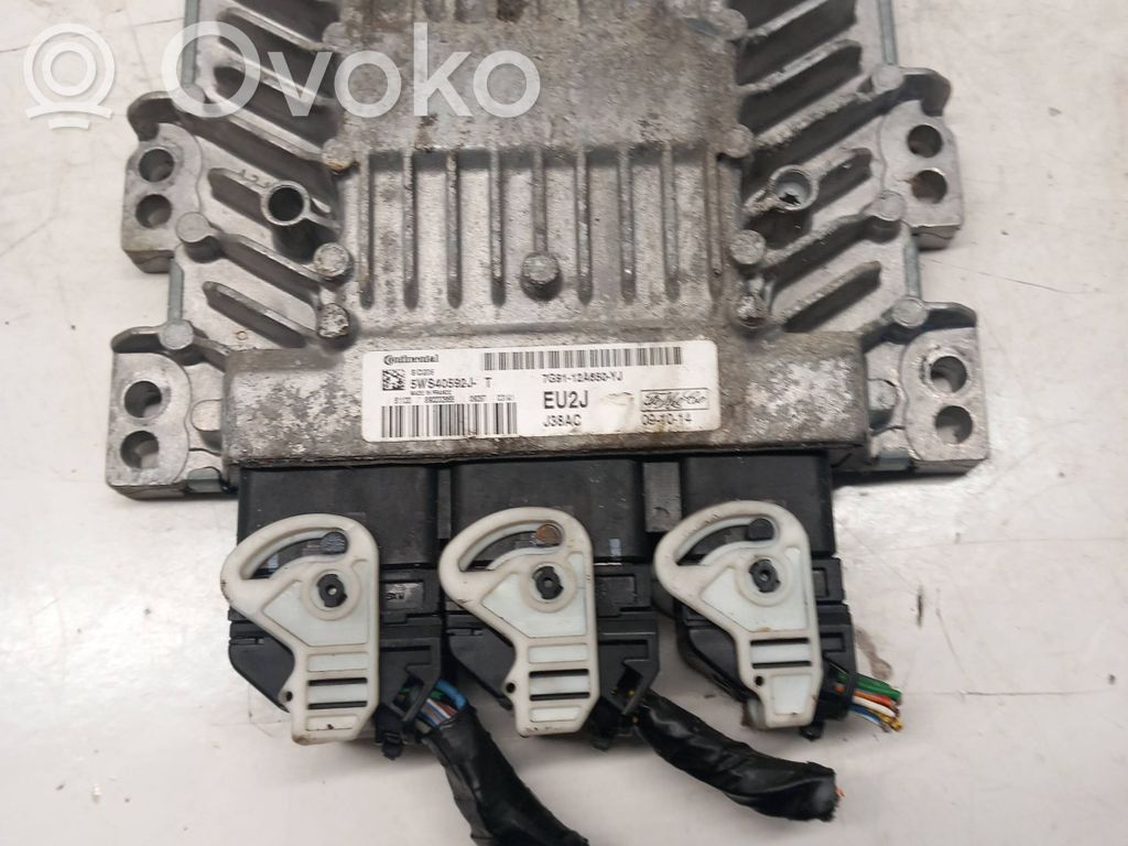 Engine control unit/module   7G9112A650YJ,5WS40592J