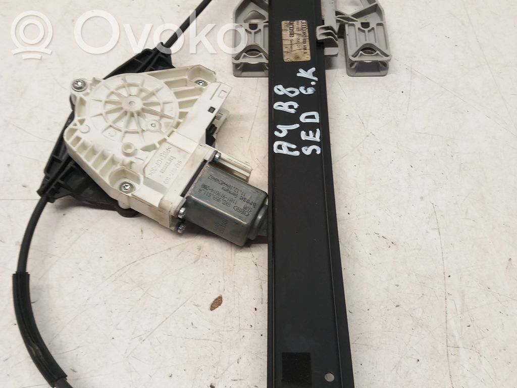 Audi A4 S4 B8 8K Mécanisme lève-vitre de porte arrière avec moteur 