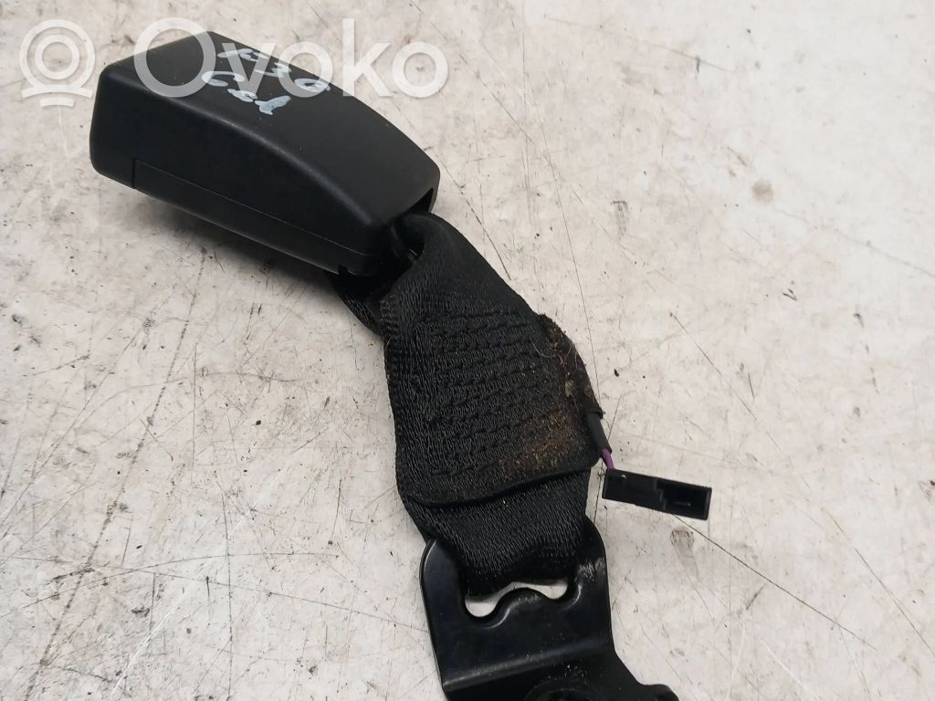 BMW 3 F30 F35 F31 Hebilla del cinturón de seguridad trasero 