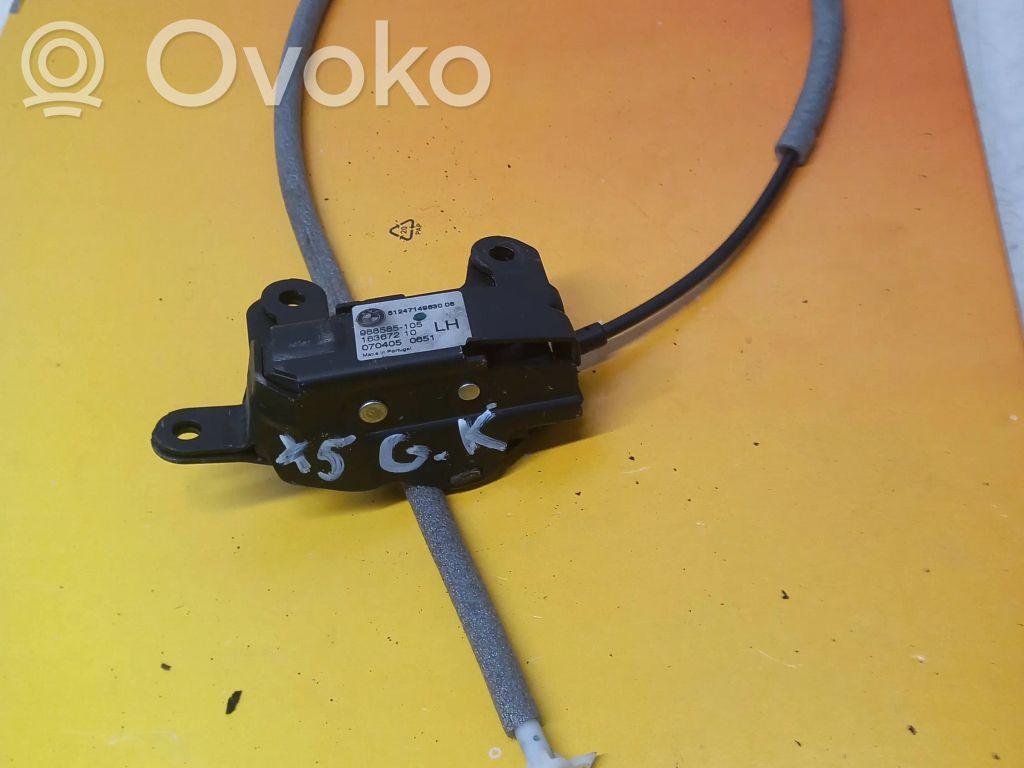 BMW X5 E70 Tailgate/trunk/boot lock/catch/latch 