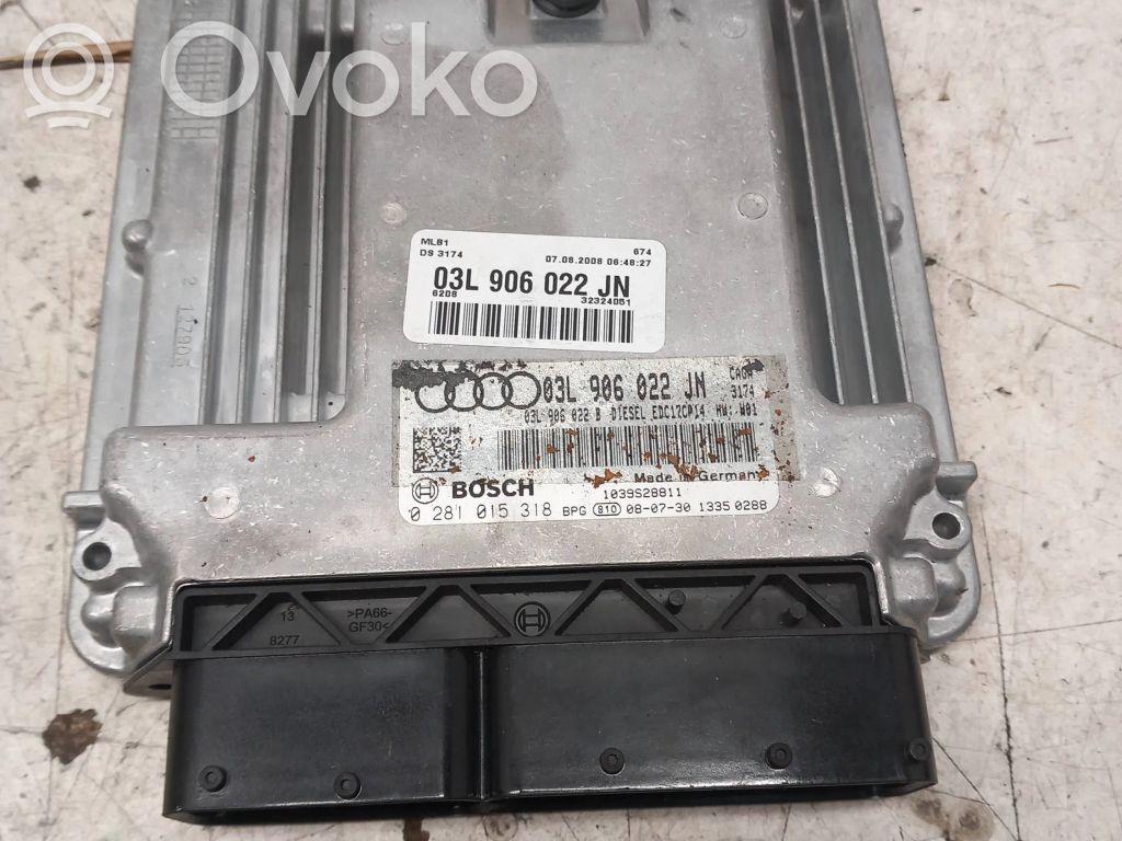 Audi A4 S4 B8 8K Engine control unit/module 