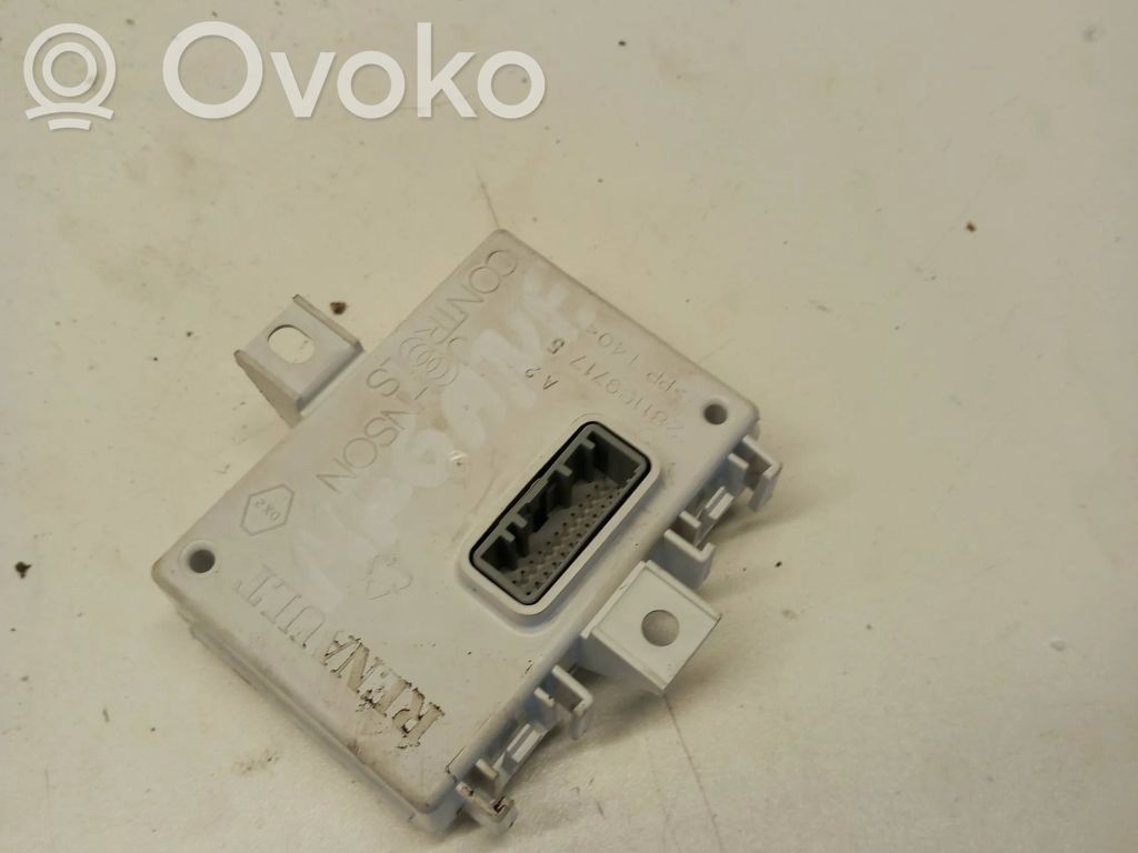 Renault Megane III GPS navigation control unit/module 