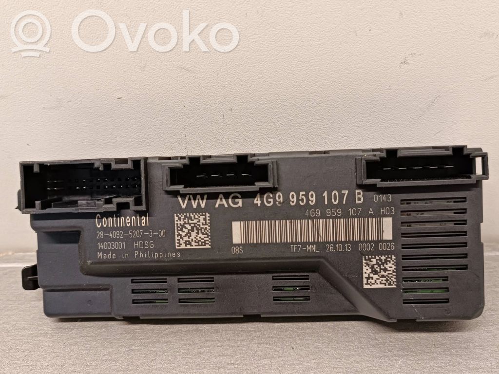 Audi A6 Allroad C7 Tailgate/trunk control unit/module 