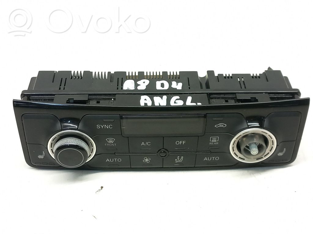 Audi A8 S8 D4 4H Climate control unit 