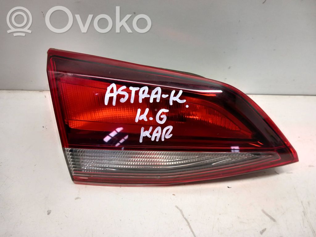 Opel Astra K Lampy tylnej klapy bagażnika 