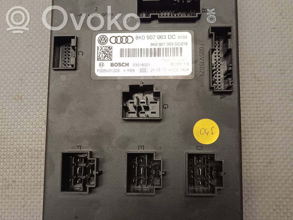 Audi A4 S4 B8 8K Module confort 