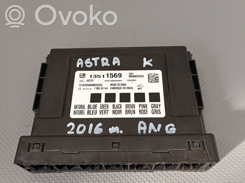 Opel Astra K Komforta modulis 