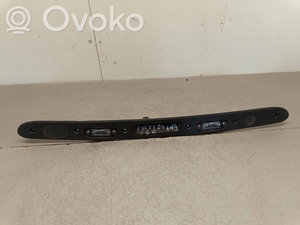 Volvo S60 Éclairage de plaque d'immatriculation 