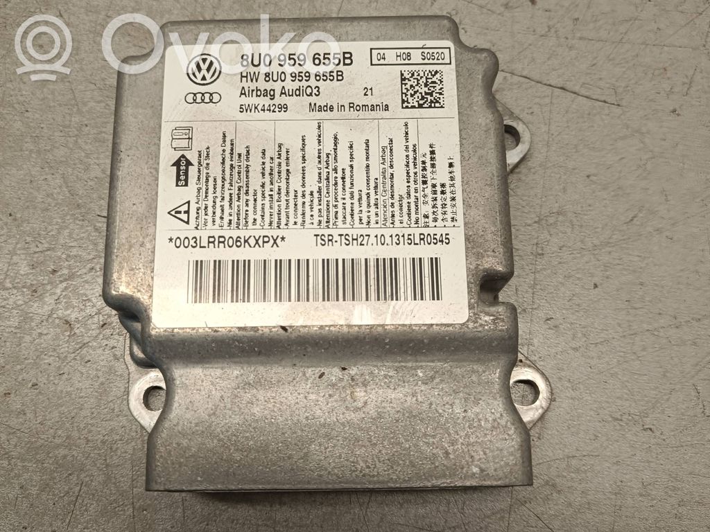 Audi Q3 8U Airbag control unit/module 