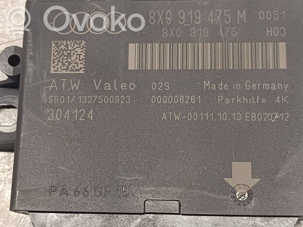 Audi Q3 8U Parking PDC control unit/module 