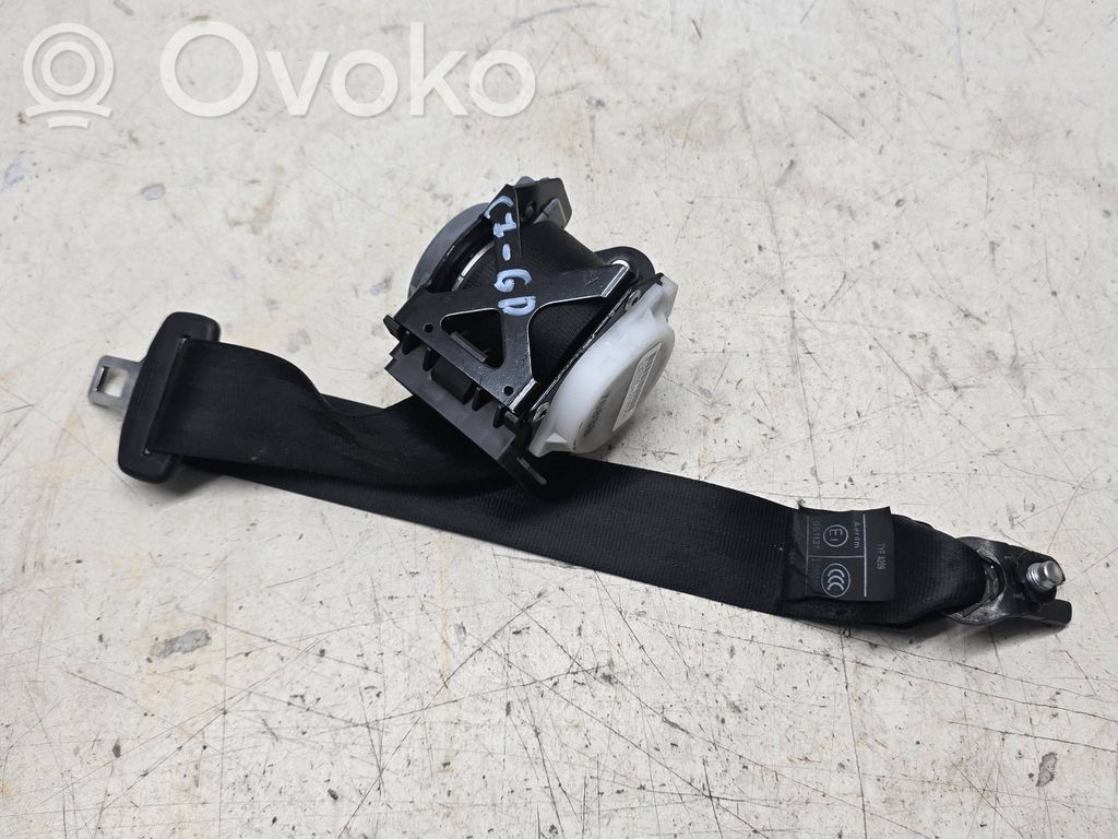 Audi A6 S6 C7 4G Cinturón trasero 