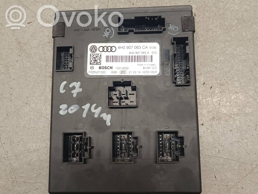 Audi A6 S6 C7 4G Komforto modulis 