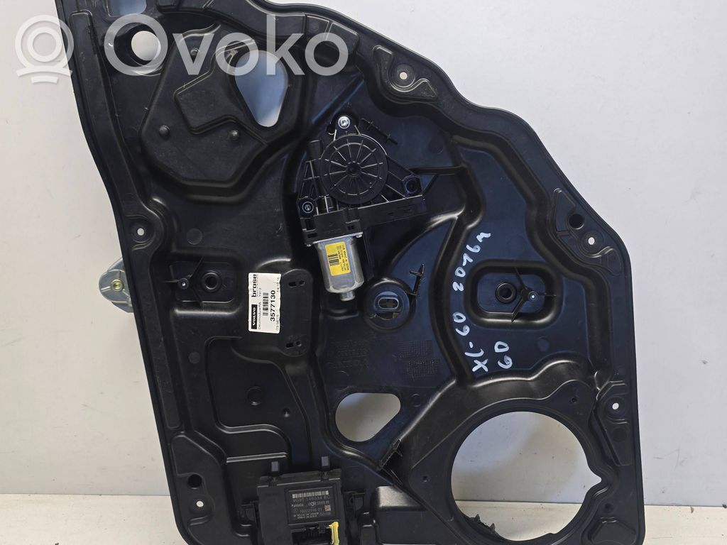 Mechanizm podnoszenia szyby tylnej bez silnika   30753330