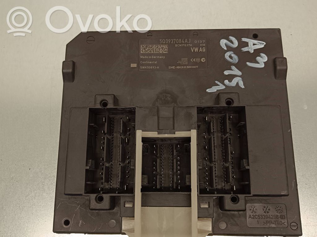 Audi A3 S3 8V Module confort 