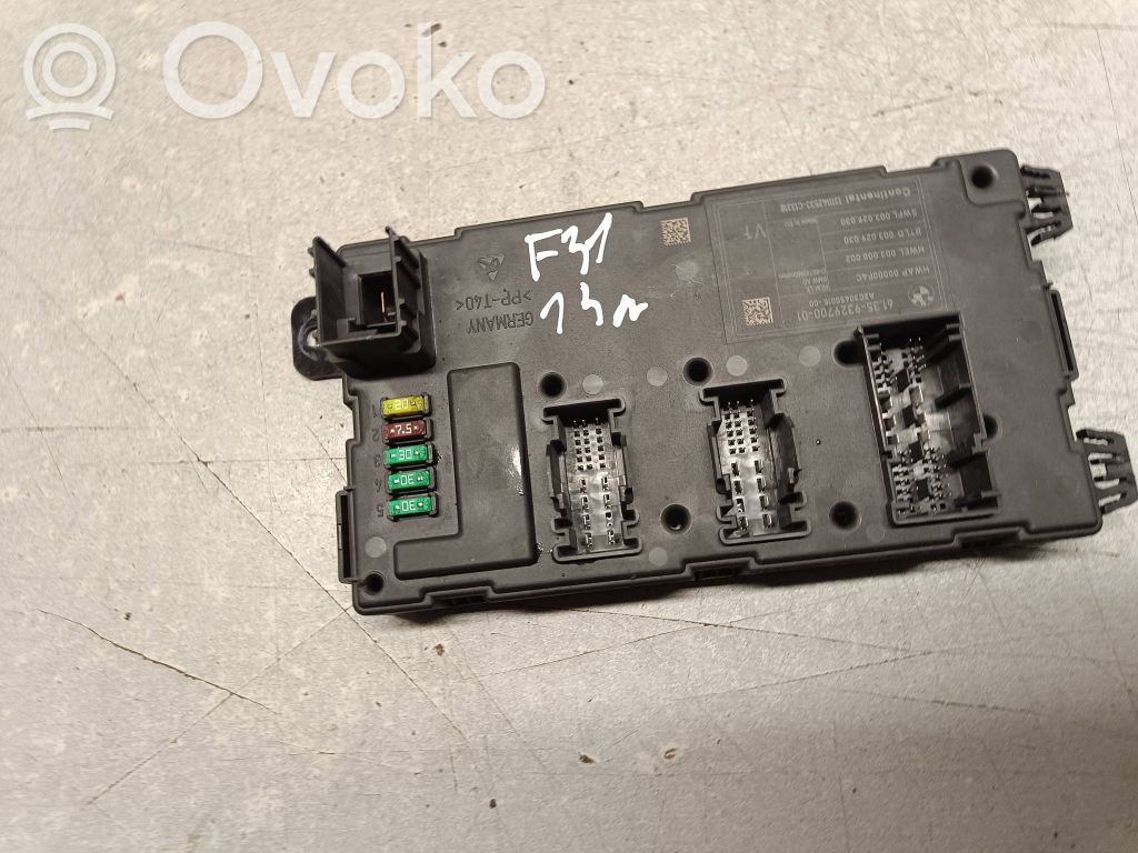 BMW 3 F30 F35 F31 Comfort/convenience module 