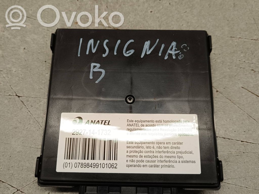 Opel Insignia B Keyless (KESSY) go control unit/module 