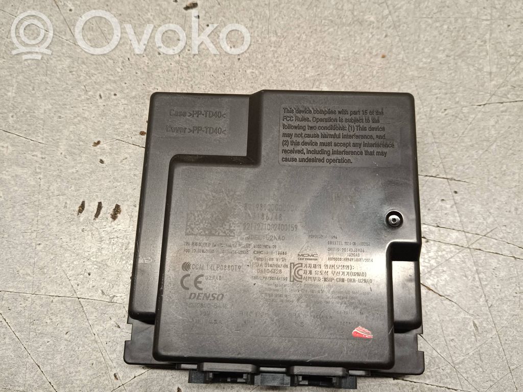 Opel Insignia B Keyless (KESSY) go control unit/module 