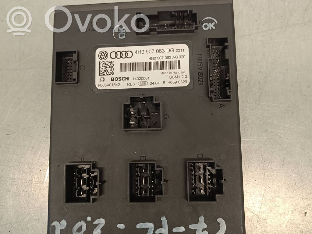 Audi A6 S6 C7 4G Modul confort 