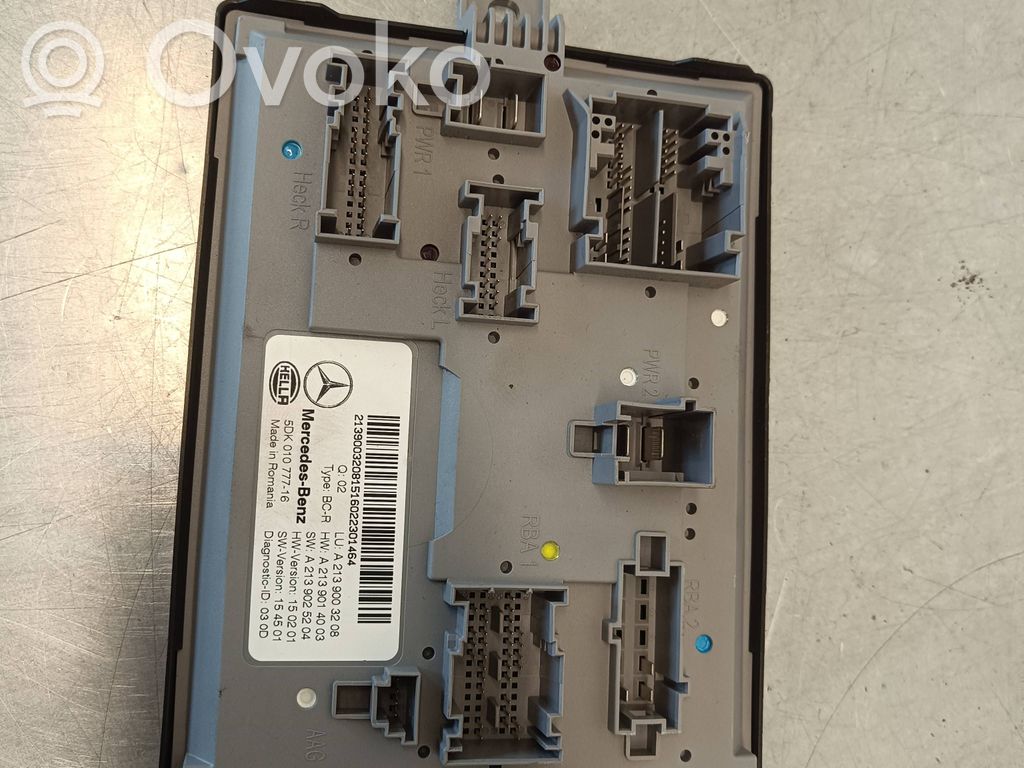 Mercedes-Benz E W213 SAM control unit 