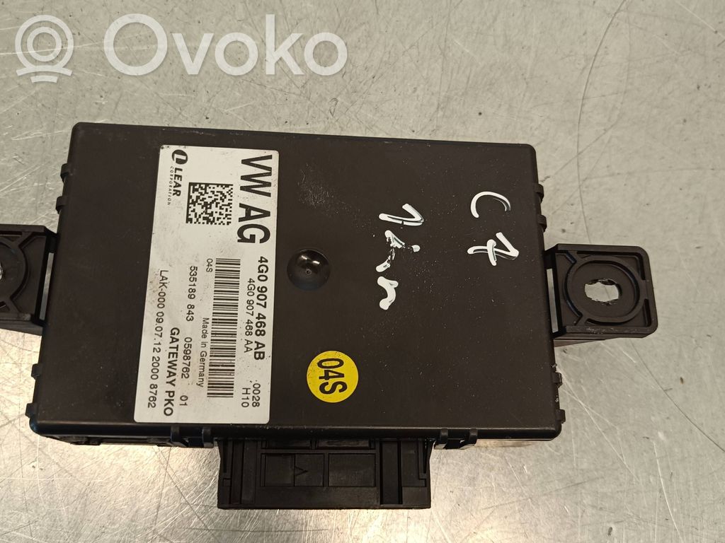 Módulo de control Gateway   4G0907468AB,0598762,535189843