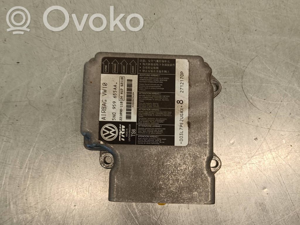 Sterownik / Moduł Airbag   5N0959655AA,221098118,24H17S2118