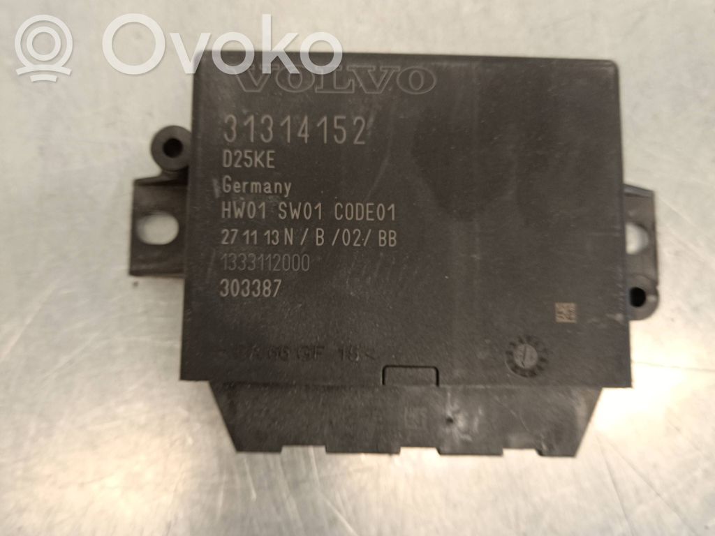 Volvo V60 Parking PDC control unit/module 