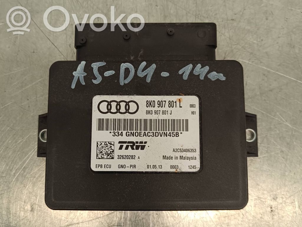 Audi A5 Sportback 8TA Moduł / Sterownik hamulca ręcznego 