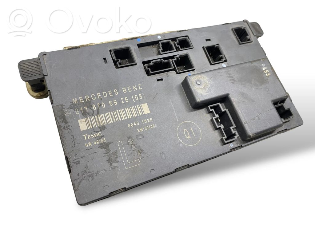 Mercedes-Benz E W211 Door control unit/module 