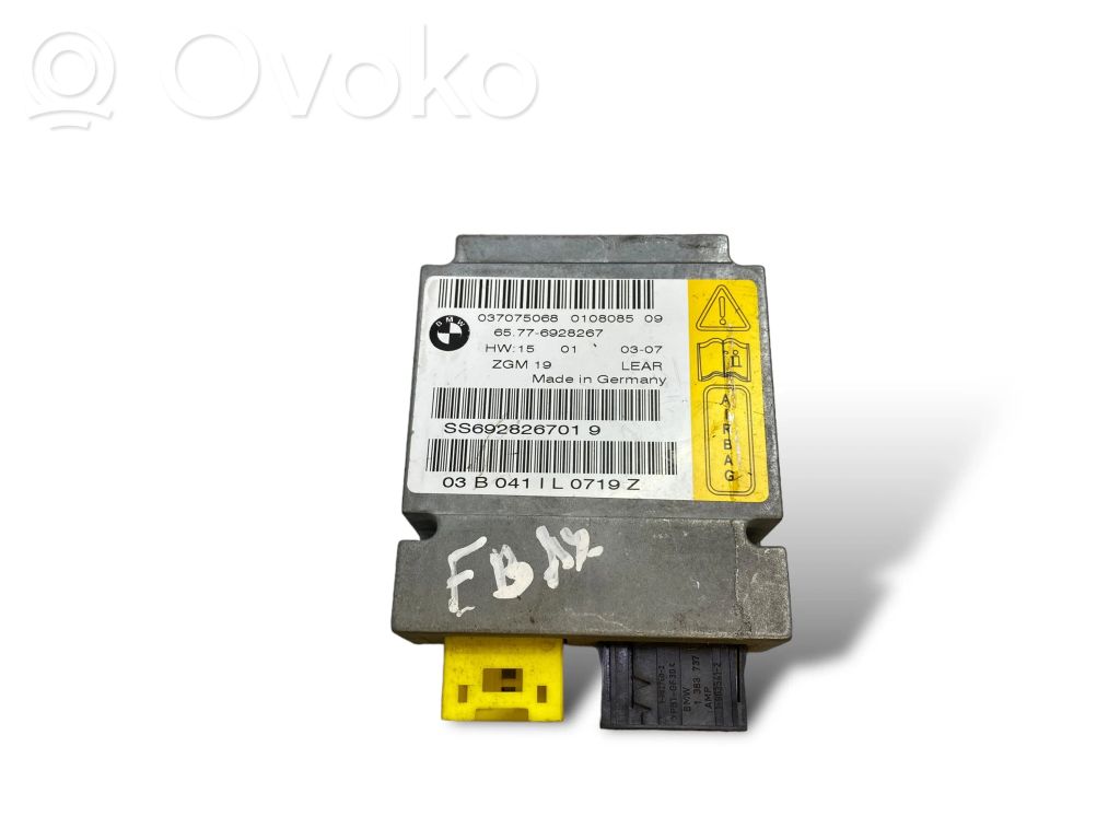 BMW 7 E65 E66 Airbag control unit/module 
