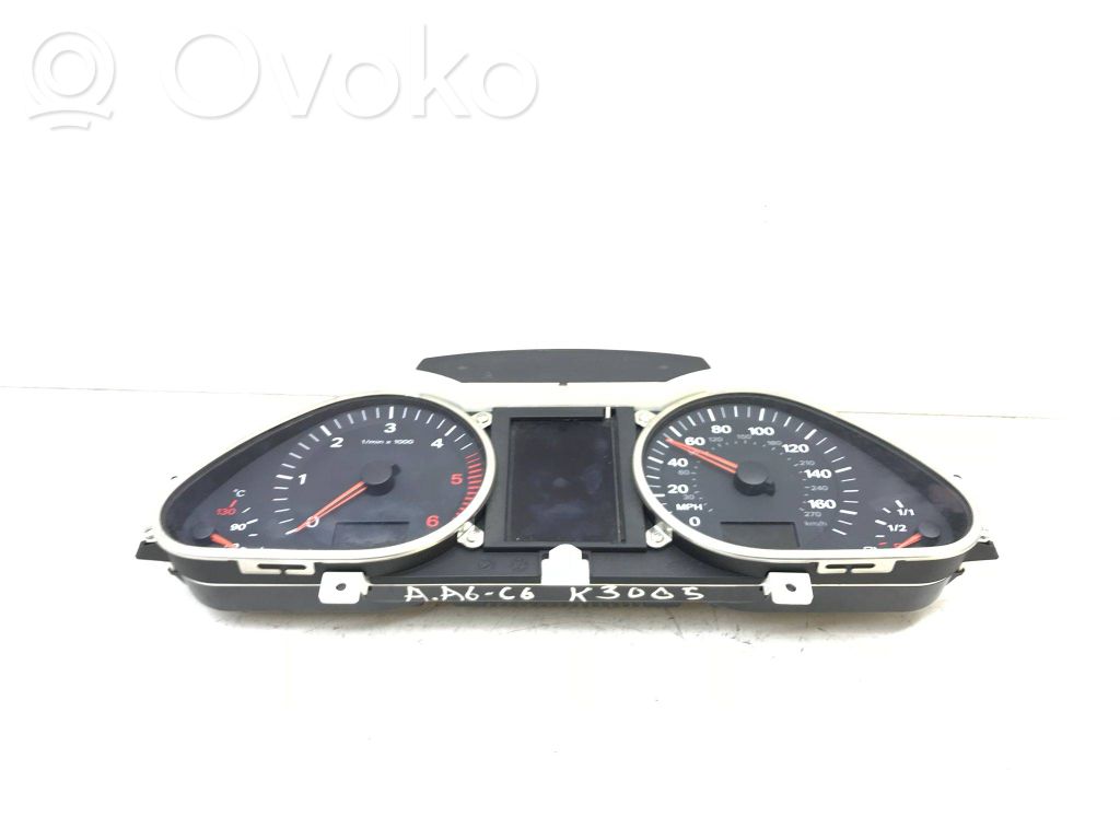 Audi A6 S6 C6 4F Velocímetro (tablero de instrumentos) 
