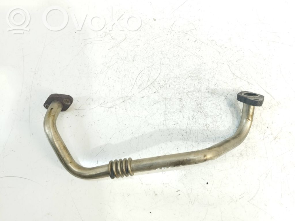 Opel Astra H Przewód / Rura chłodnicy spalin EGR 