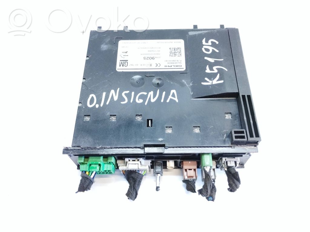 Opel Insignia A GPS navigation control unit/module 