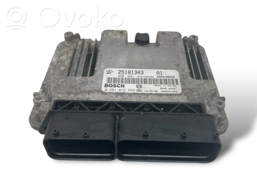 Chevrolet Captiva Engine control unit/module 