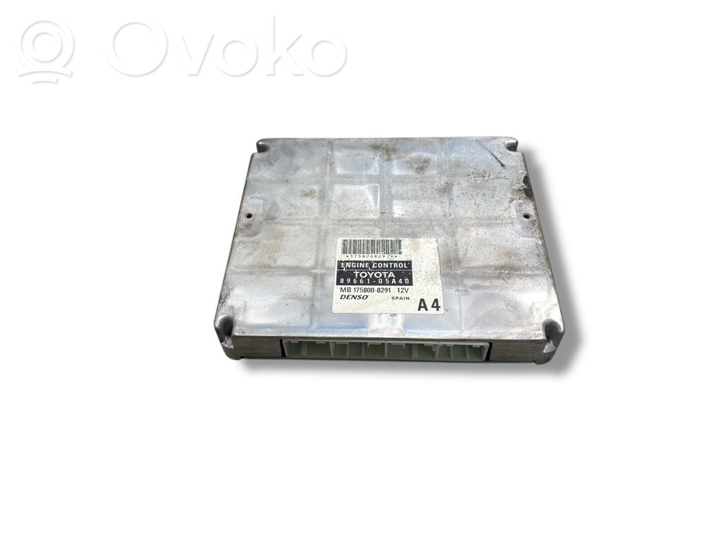 Toyota Avensis T250 Engine control unit/module 