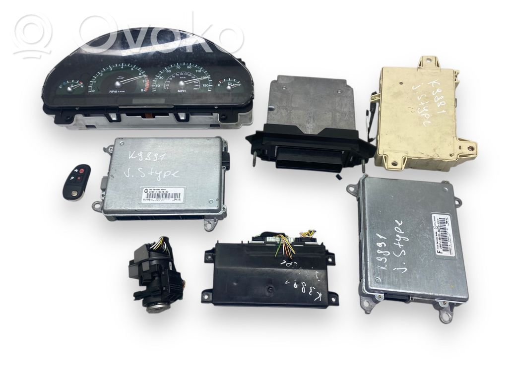 Jaguar S-Type Engine ECU kit and lock set 
