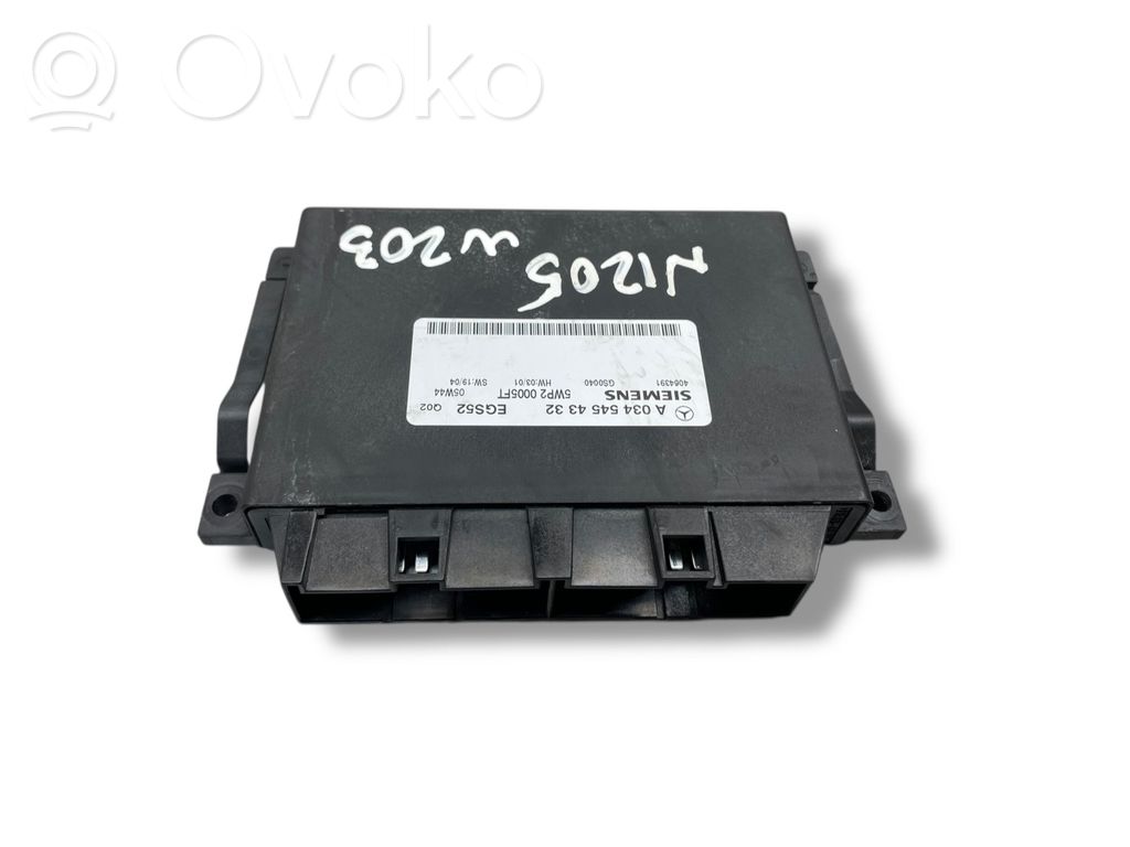 Mercedes-Benz C W203 Unitate/modul de control cutie de viteze 