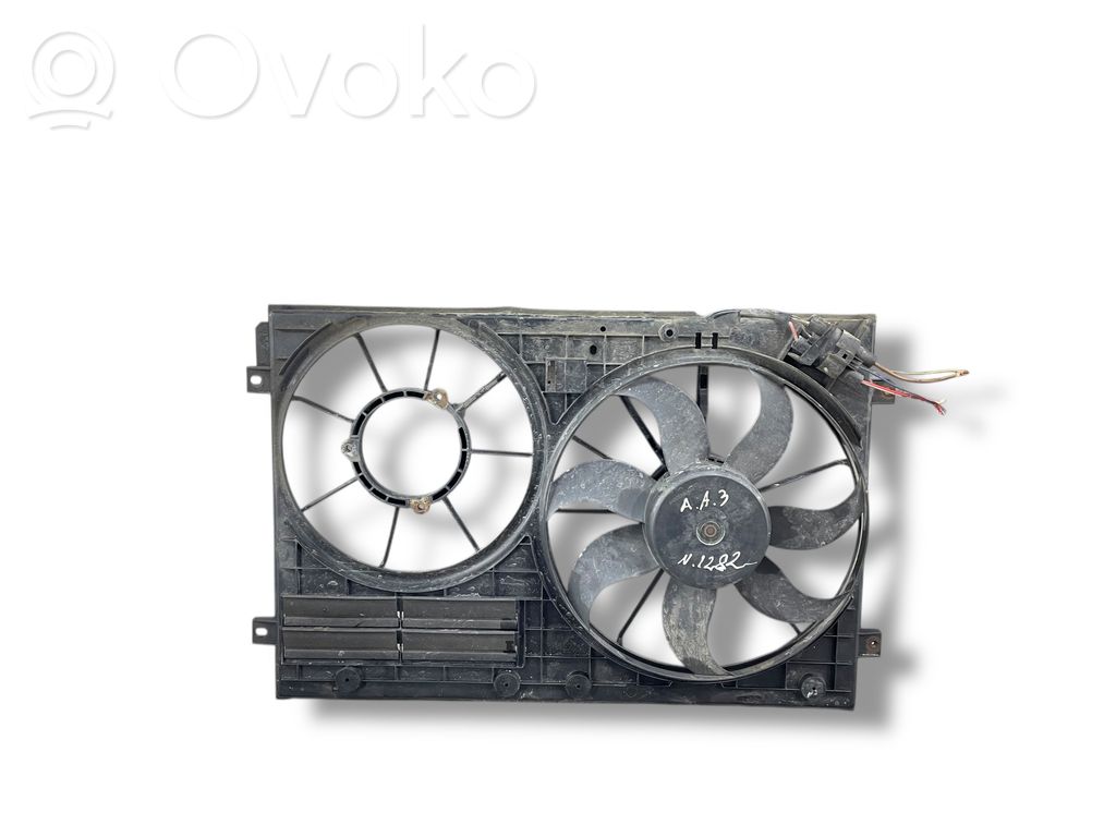 Audi A3 S3 A3 Sportback 8P Elektrisks radiatoru ventilators 